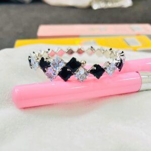 Crystal Stones Bangle Bracelet