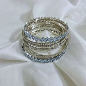 Elegant Crystal Stone Bangles