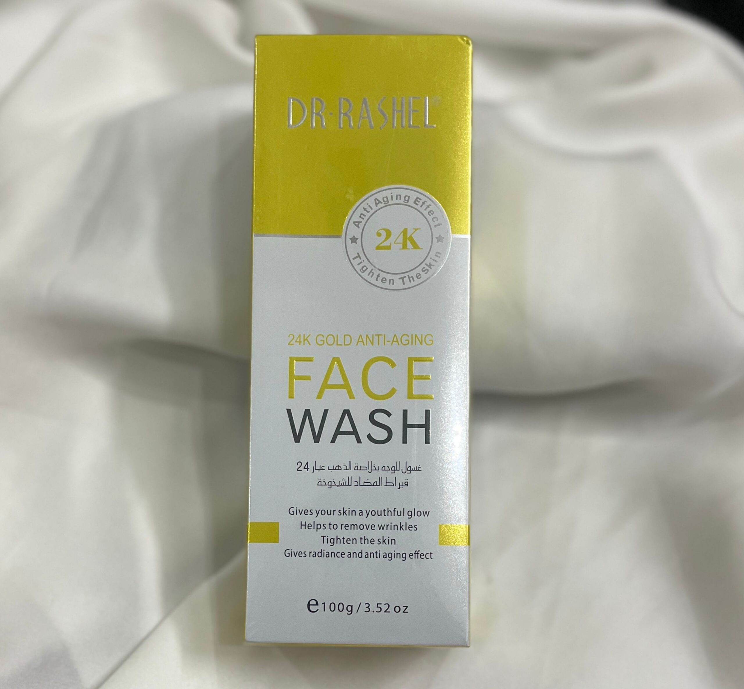 24K Gold Anti-Aging Face Wash by Dr.Rasheel