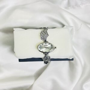 Premium Quality Silver Watch For Girls