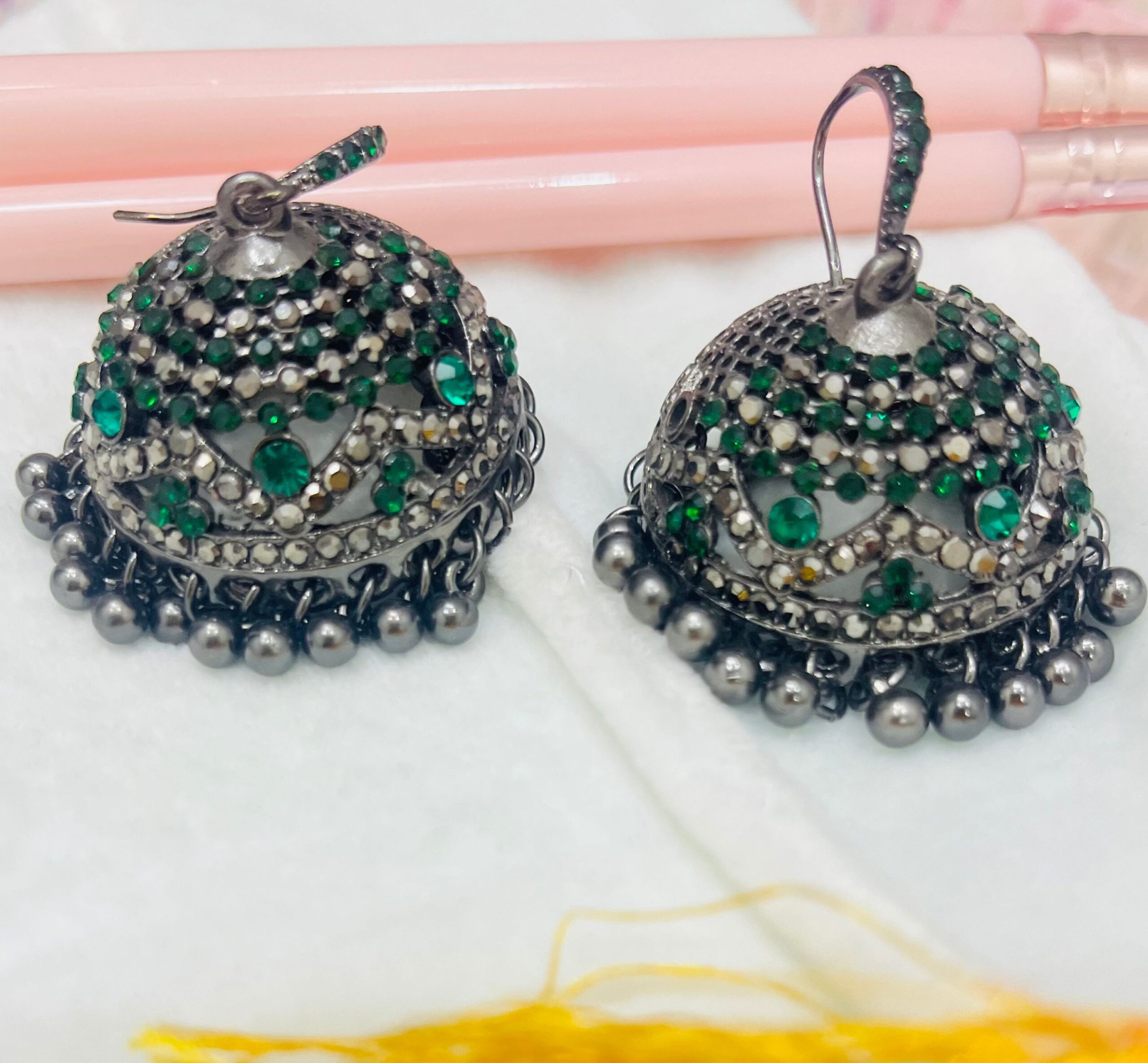 Antique Jhumka Earring Set
